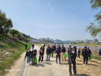 [포토뉴스]월남참전자회 홍천군지회 환경정화·산불예방 캠페인 실시