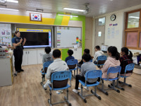 [포토뉴스]강원경찰청 기동순찰대·횡성경찰서 학교전담경찰관 마약·도박 범죄 예방 교육