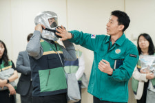 강원도교육청 공습 대비 민방위훈련