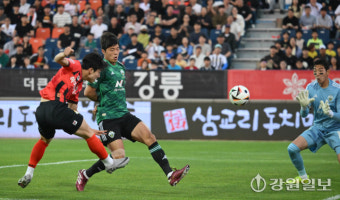 강원FC, 전북현대마저 제압하며 3년7개월 만에 리그 3연승