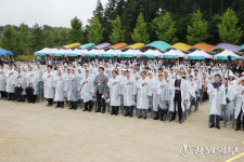 [포토뉴스]강릉 사천초교 개교 100주년 기념 행사