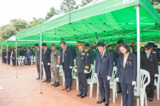 [포토뉴스]고성군, 제69회 현충일 추념식 거행
