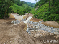 화천 수해 위험지대 사방댐 4개 건설