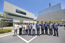 [포토뉴스]강릉시의회 산업위, 자원순환센터 등 방문