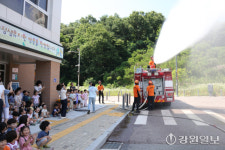 [포토뉴스]원주소방서 찾아가는 소방안전교육
