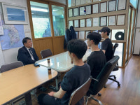 [포토뉴스]김동욱 강원지방병무청장 산업기능요원 격려