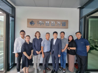 [포토뉴스]강원지방조달청, (주)전진기업 생산현장 점검
