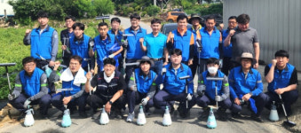 [포토뉴스]한일현대시멘트 영월공장, 환경 정화