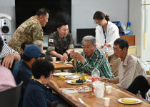 공군 제18전투비행단, 월호평동 마을회관 의료봉사 활동  