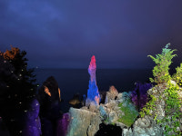 일출 명소 동해 추암 야간 테마파크로 재탄생