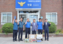 [포토뉴스]강릉시의회 경포해수욕장 관계자 격려