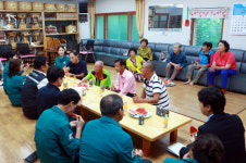 [포토뉴스]태백시 2024년 하반기 경로당 순회방문