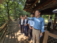 홍천읍~북방면 잇는 출렁다리 ‘송학정교’ 가보니