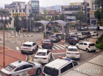 교통혼잡 겪는 강원대병원 앞 교차로 신호주기 조정된다