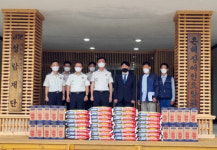 [포토뉴스]강원특별자치도소방본부 철원 은혜장애인요양원에 후원품 전달