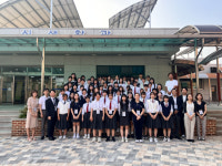 강원사대부고, 일본 자매학교 방문단 맞아 문화교류