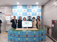 ㈜더피움 디자인, 춘천북부노인복지관 후원