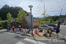 원주 은하수어린이집 한가위 맞이 주간 프로그램 나서