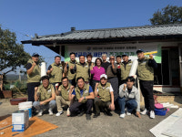 [포토뉴스]밝은사회 강릉클럽,  포남2동 보금자리 새단장 주거환경개선 봉사 활동