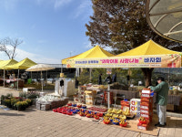 (주)중앙청과현장사무실 | [포토뉴스]한국청과(주)·춘천중앙청과(주) 과일 후원
