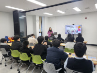 [포토뉴스]동해상업고등학교 취업아카데미 특별강의