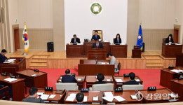 [포토뉴스] 화천군의회 정례회 제1차 본회의