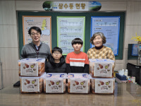 [포토뉴스]태백 태서초교 삼수동에 김장김치 전달