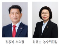 김용복 부의장·엄윤순 농수위원장 수협 감사패 수상자 선정
