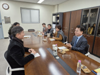[포토뉴스] 육동한 춘천시장, 강원명진학교 방문