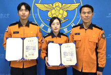 [포토뉴스]영월소방서, 박슬기·엄원용 소방장 ‘공감소통관’ 위촉