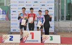 홍천군장애인체육회 주현욱·김경훈, 전국사이클대회 금·은메달