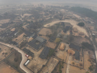 산불 초접근 안동시 하회마을·병산서원 주변 주민 대피하라…재난문자 발송