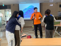 [포토뉴스]양구소방서, 대암중서 응급처치 교육
