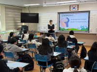 [포토뉴스]원주종합사회복지관 손이음편지 프로그램