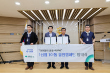 [포토뉴스]봉평신협, 초록우산 강원본부와 소외 아동에 온정
