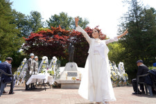 [포토뉴스] 홍천군, 제74주기 쥴·장루이 소령 추념식 거행