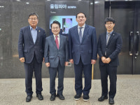 육동한 춘천시장-하형주 체진공 이사장 만나…“다목적체육관·어반스포츠파크 조성 지원을”