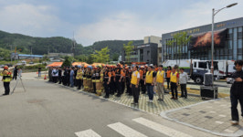 [포토뉴스]대한적십자사 강원특별자치도지사 화천군협의회, 긴급구조종합훈련 참여