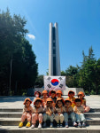 파크푸르지오어린이집 원생, 현충일 앞두고 충혼탑 헌화  