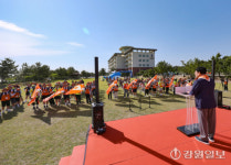 [포토뉴스]월드비전 꿈꾸는아이들 국토대장정 출정식