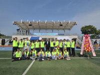 [포토뉴스]제1회 강릉시번영회장배 동호인 축구대회 개최