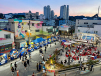 [포토뉴스]동쪽바다 중앙시장 야시장 개장