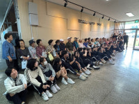 [포토뉴스]춘천한샘고, 소양강댐노인복지관 어르신과 세대공감