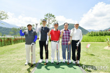 화천 사내파크골프장 개장 “사내면 상경기 함박웃음”