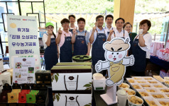 [포토뉴스]농업기술원·한국도로공사 강원본부, ‘2025 휴가철 강원 농가공품 휴게소 팝업스토어’ 운영