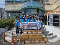 [포토뉴스]속초시 교동 지역사회보장협의체 지역 내 독거노인에 영양식 전달