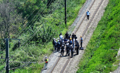 경부선 철로서 작업자 7명 무궁화호 열차에 치여…2명 사망·5명 중경상