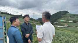 농협강릉시지부, 강릉 가뭄피해 현장 점검