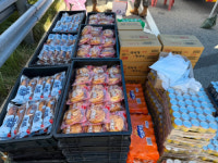 [포토뉴스]산북2리 청년회·부녀회, 오봉저수지 급수지원 현장에 800인분 간식 전달