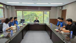 [포토뉴스]방경종 강원지방병무청장, 치악산국립공원사무소 방문해 사회복무요원 격려